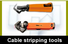 Cable stripping tools
